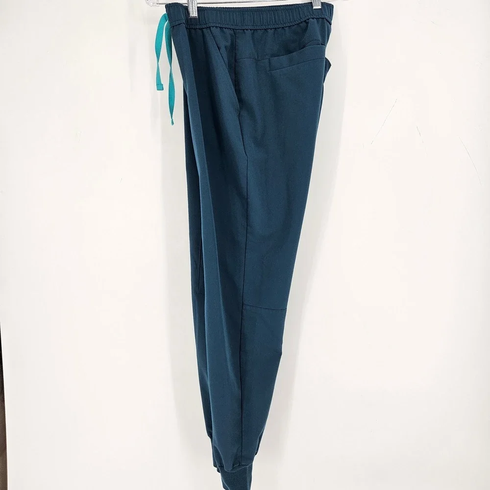 Figs Scrub Pants Mens Small Tansen Caribbean Blue Jogger Healthcare Uniforms